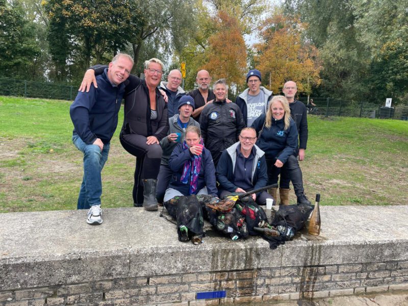 Clean-up duik Nieuwe Meer